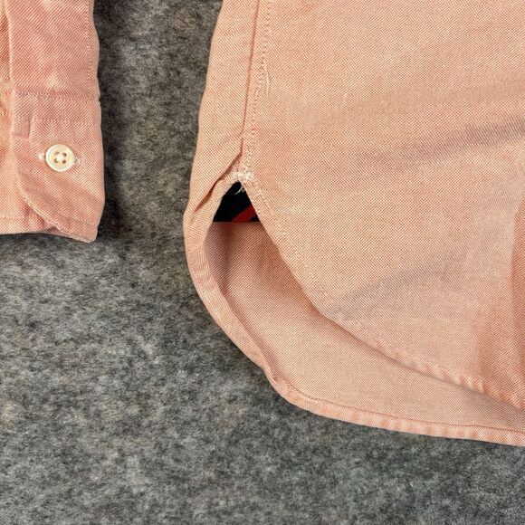 Polo Ralph Lauren Oxford Button Down size XXL Tall Color Peach NWT - Picture 4 of 7